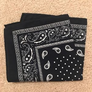 Dark navy pocket square